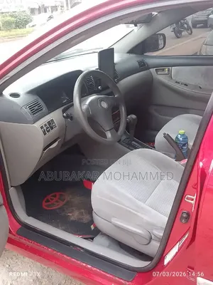 Toyota Corolla 2008 Red