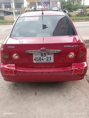 Toyota Corolla 2008 Red