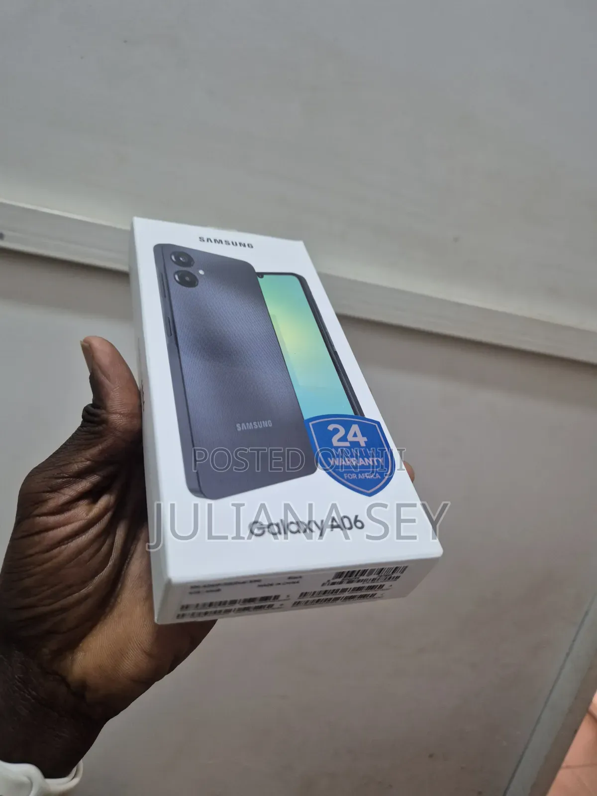 New Samsung Galaxy A06 64 GB Black