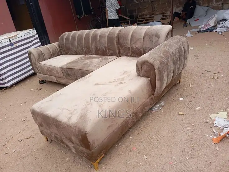 Luxury Living Room L-Shape Sofa (Pay on Delivery)