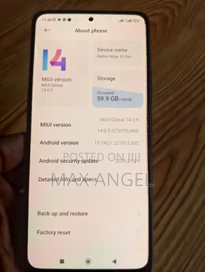 Xiaomi Redmi Note 10 Pro 128 GB Black