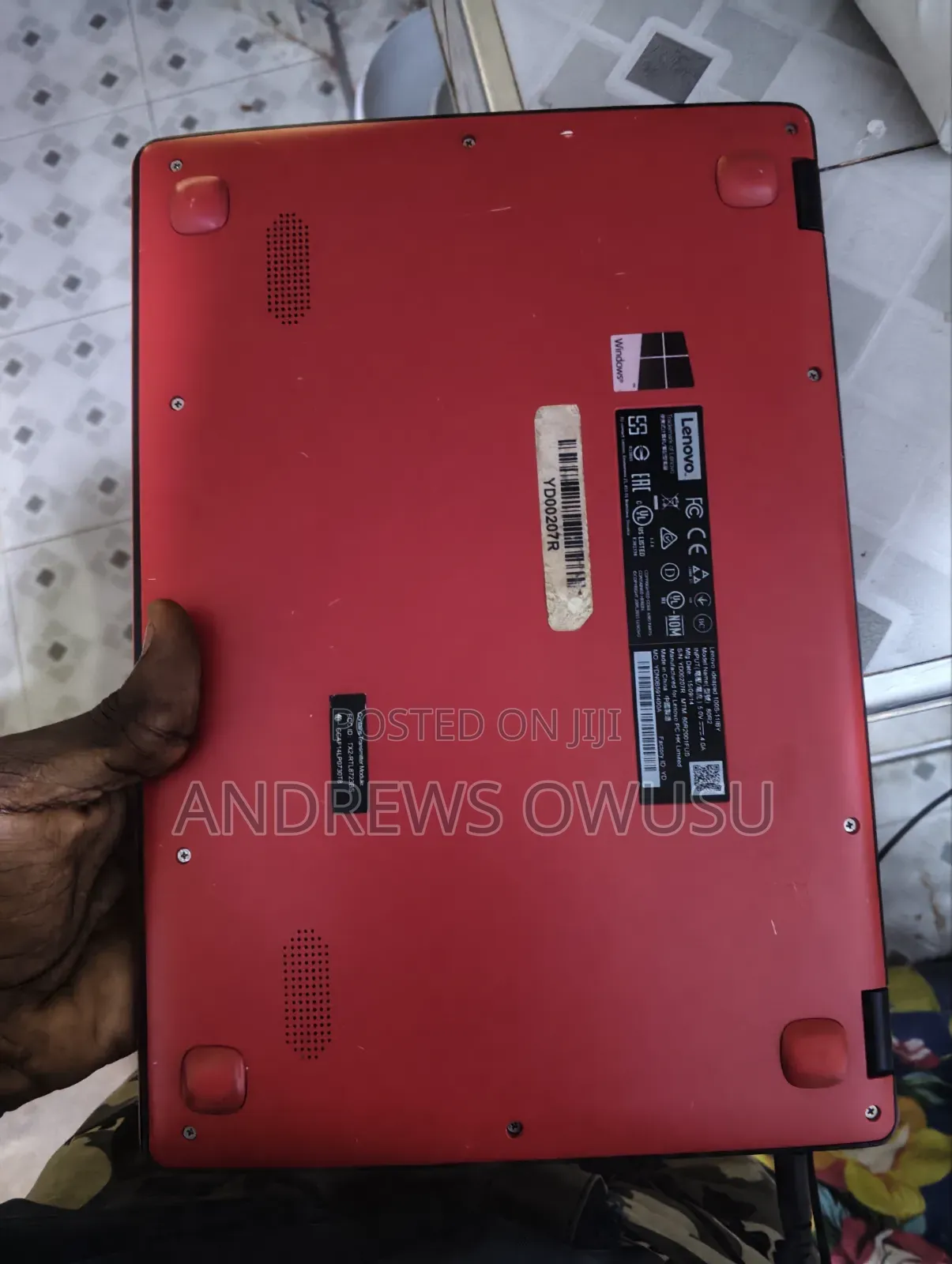 Laptop Lenovo IdeaPad 100 2GB Intel Pentium eMMC 32GB