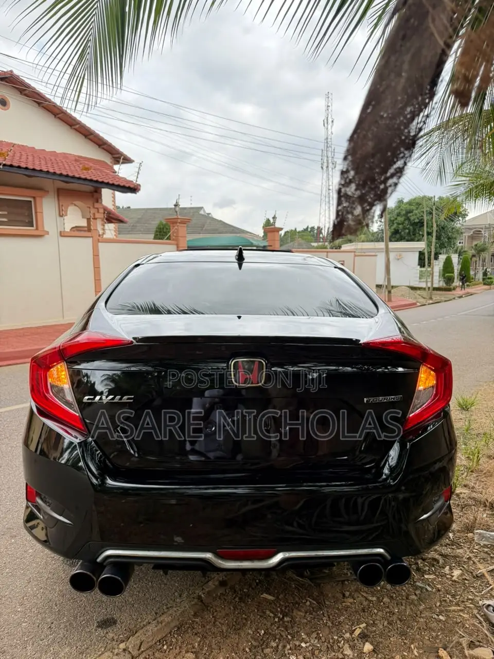 Honda Civic Touring Sedan 2018 Black