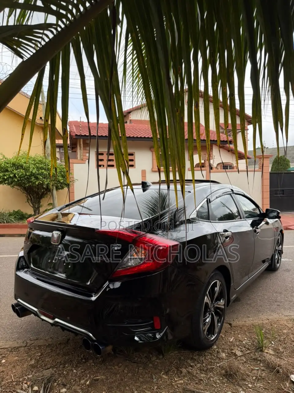 Honda Civic Touring Sedan 2018 Black