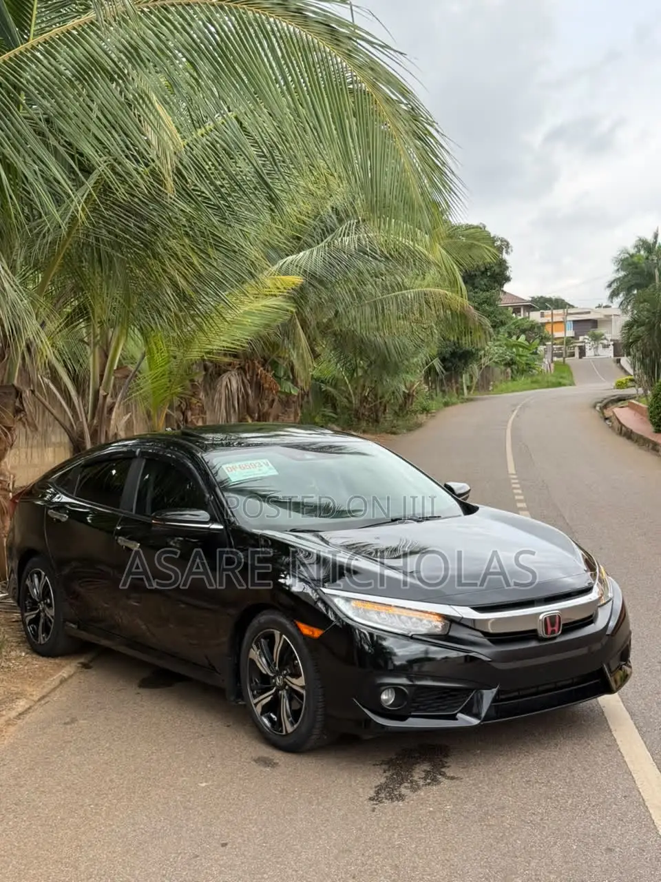 Honda Civic Touring Sedan 2018 Black