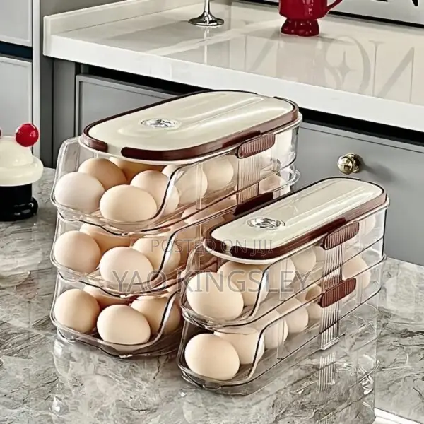 3-tier Automatic Rolling Organizer Crate