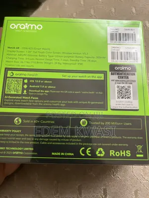 Oraimo Smartwatch 6r