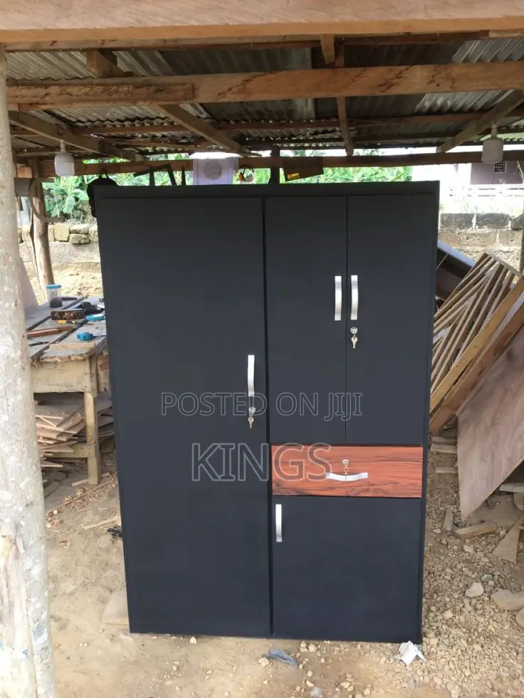 Brand New 2-in-1 Wooden Wardrobe (Payment on Delivery)