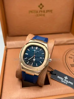 Patek Phillipe Geneve With Rubber Strap Watch