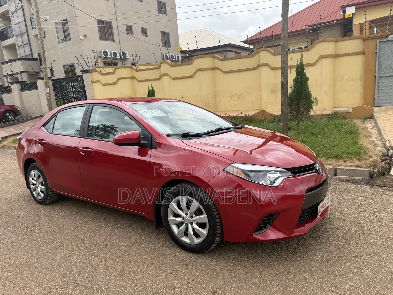 Toyota Corolla LE Eco Premium 4dr Sedan (1.8L 4cyl CVT) 2015 Red