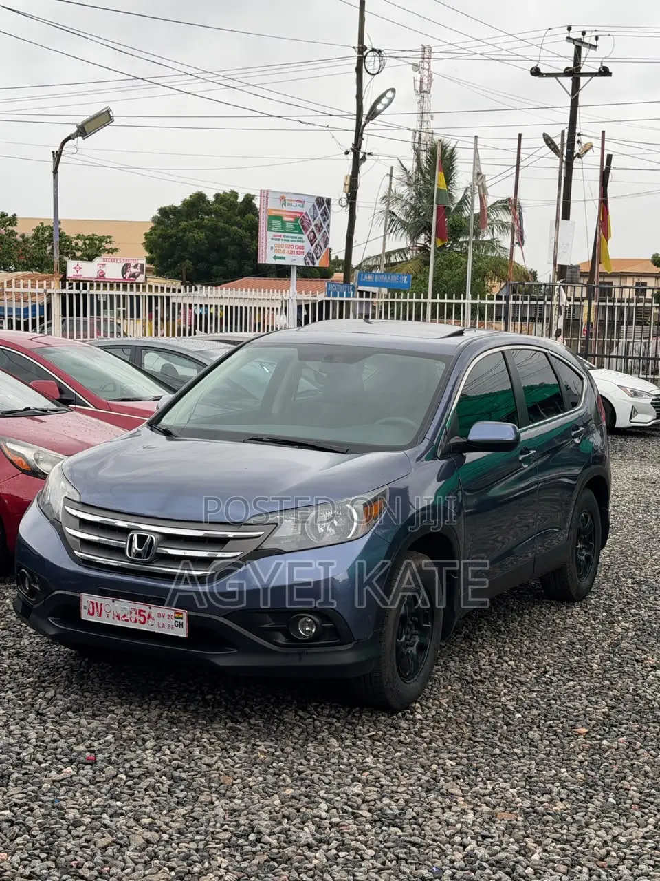 Honda CR-V EX 4dr SUV (2.4L 4cyl 5A) 2014 Blue
