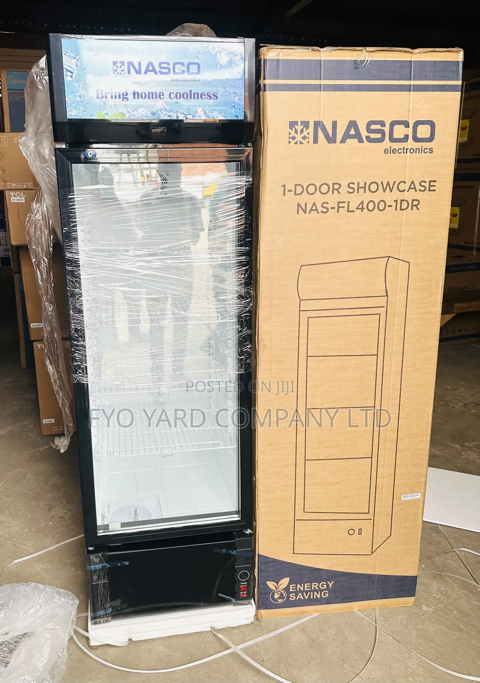 Premium Design Nasco 1 Door 358liters Display Fridge