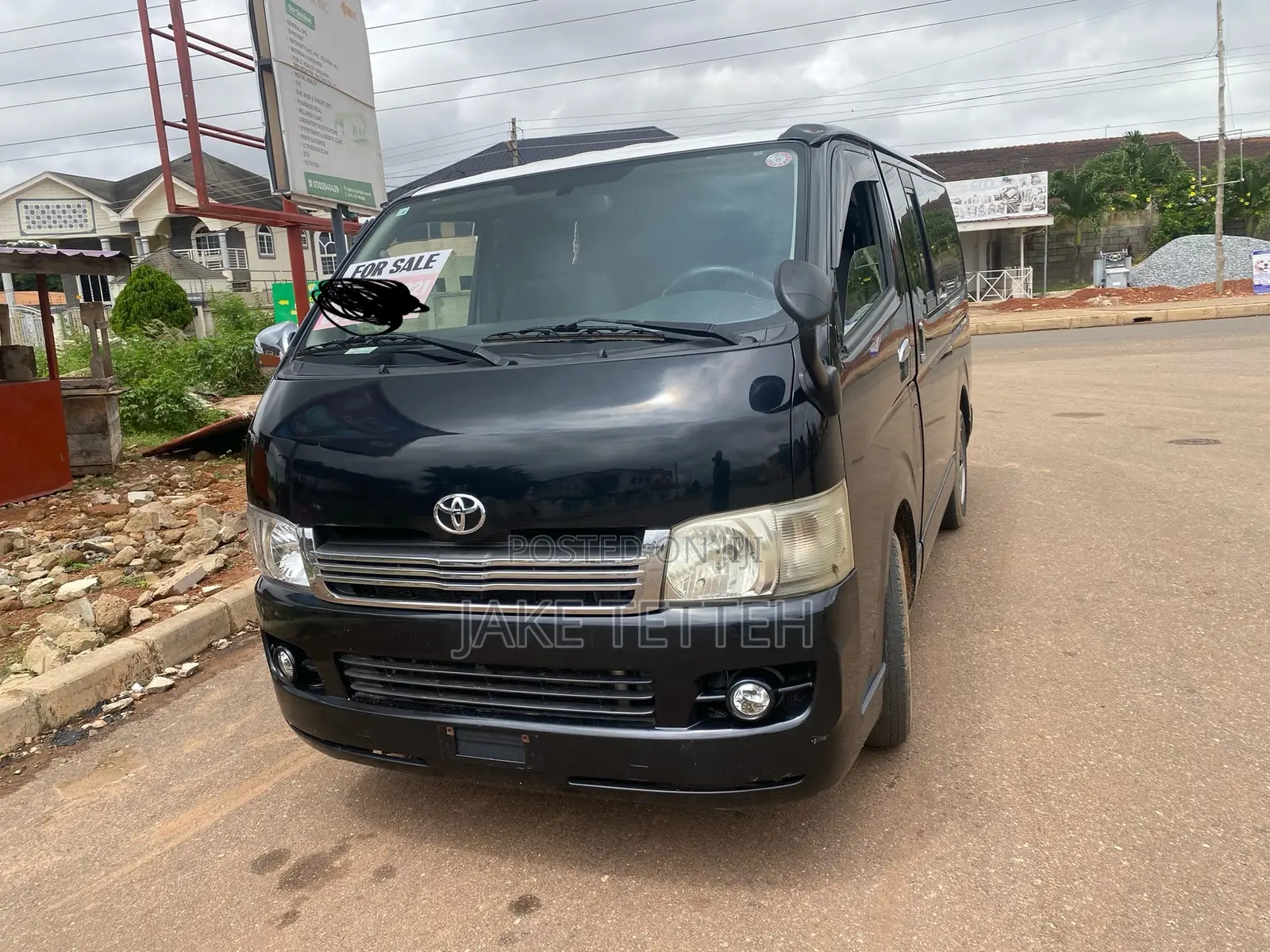Toyota HiAce 2008 Black