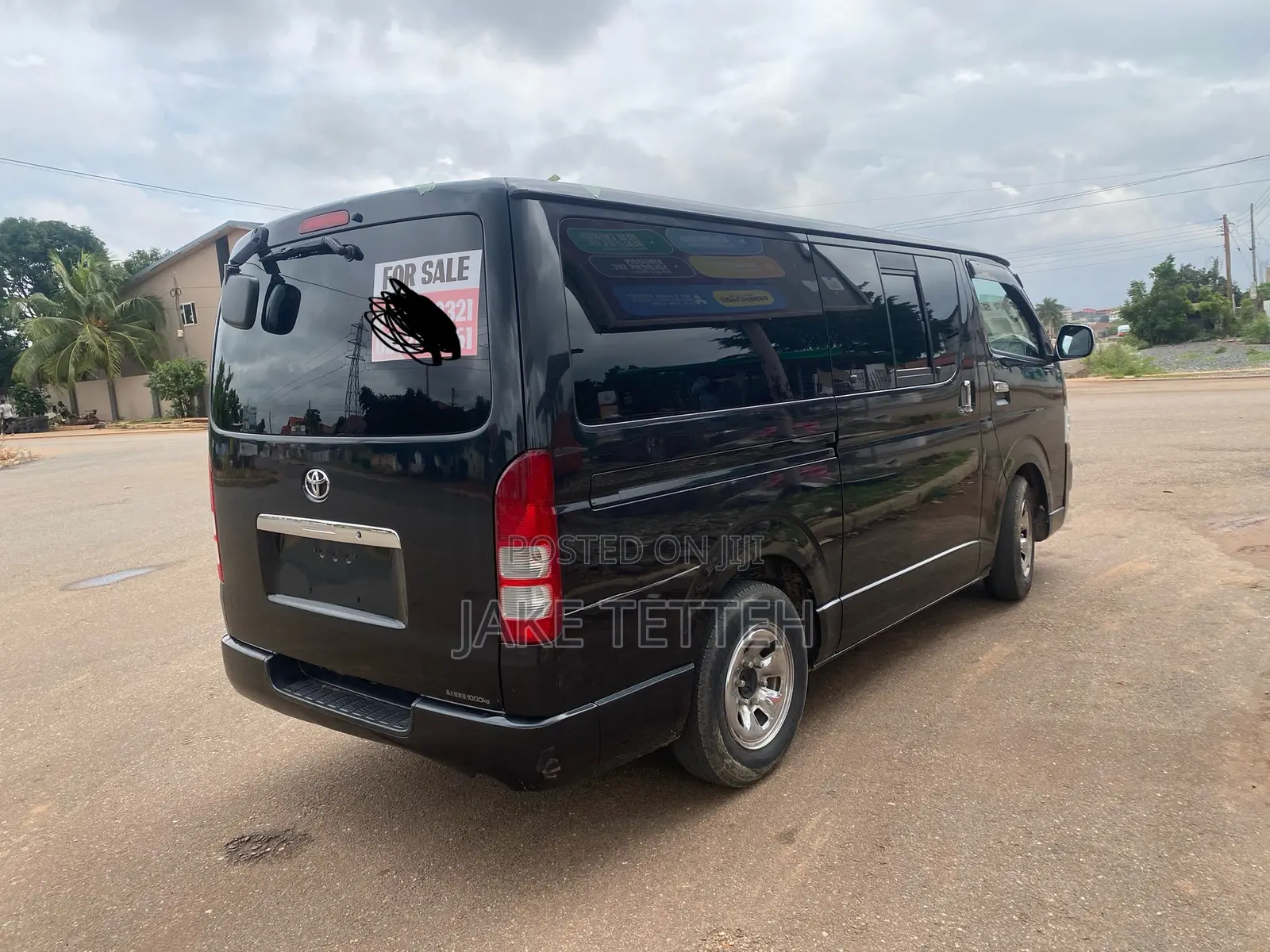 Toyota HiAce 2008 Black