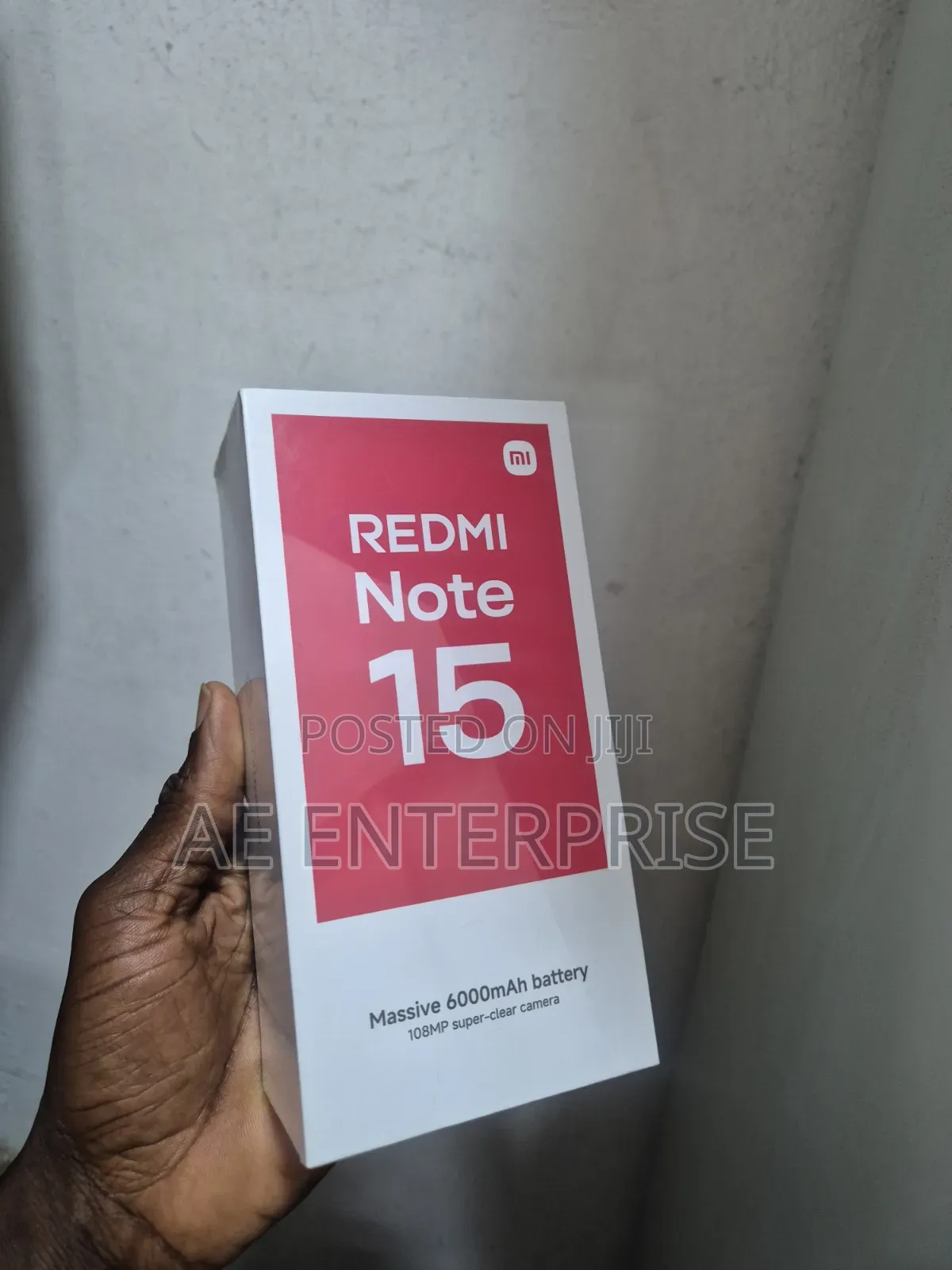 New Xiaomi Redmi Note 15 256 GB Black