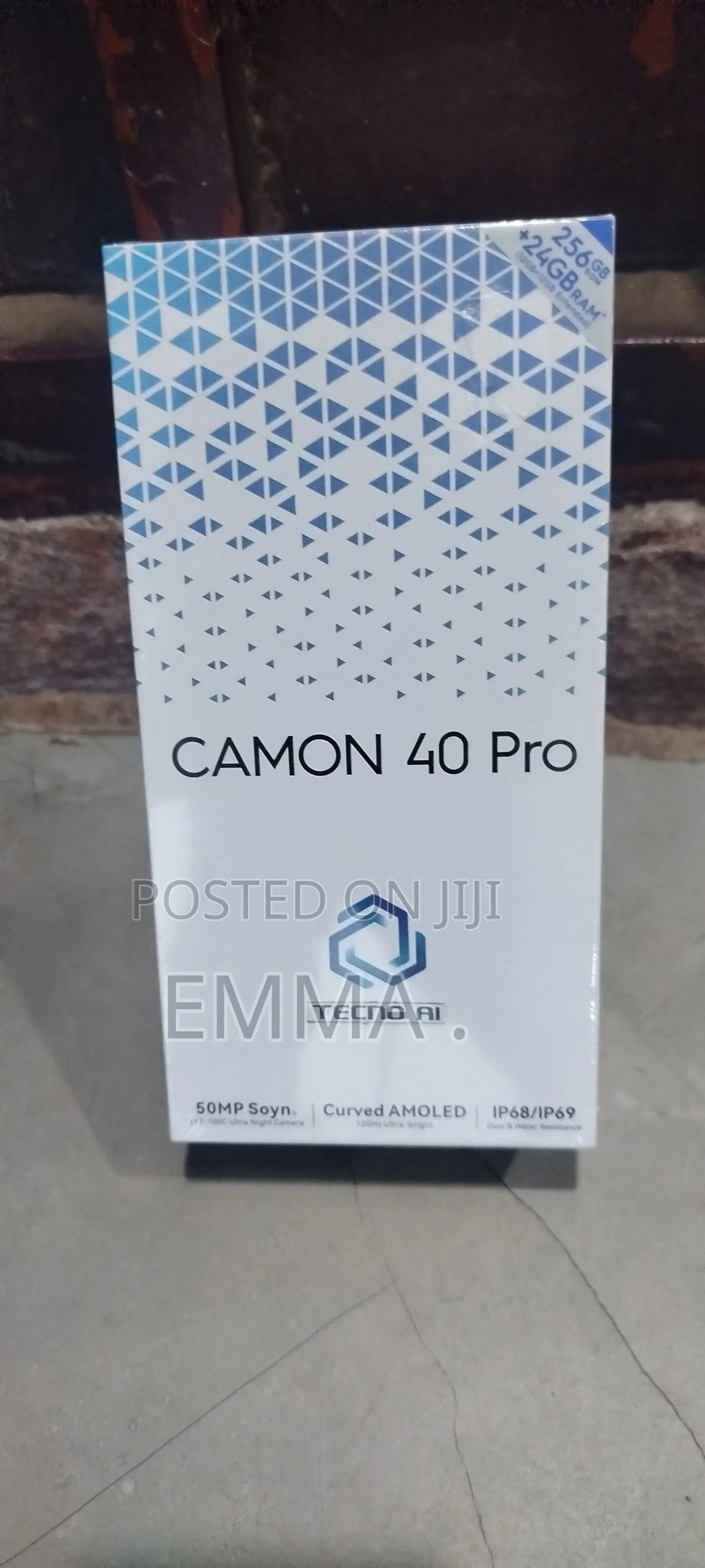 New Tecno Camon 40 Pro 4G 256 GB Gold