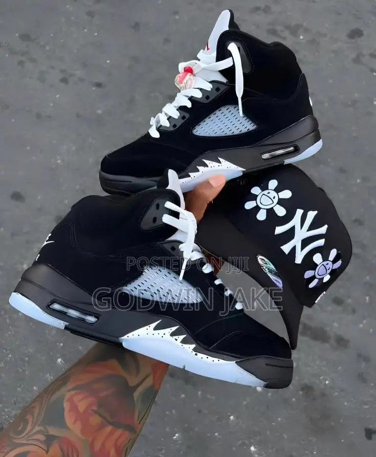 Air Jordan 5 Retro “Black Metallic” – Premium Streetwear Sneaker