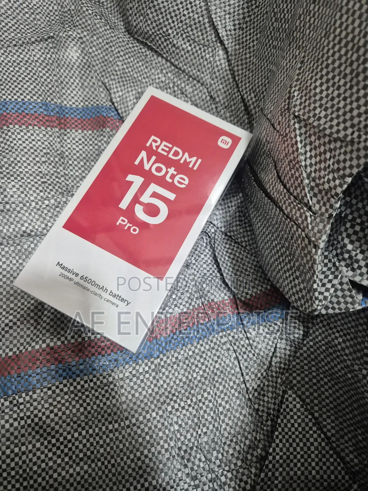 New Xiaomi Redmi Note 15 Pro 256 GB Black