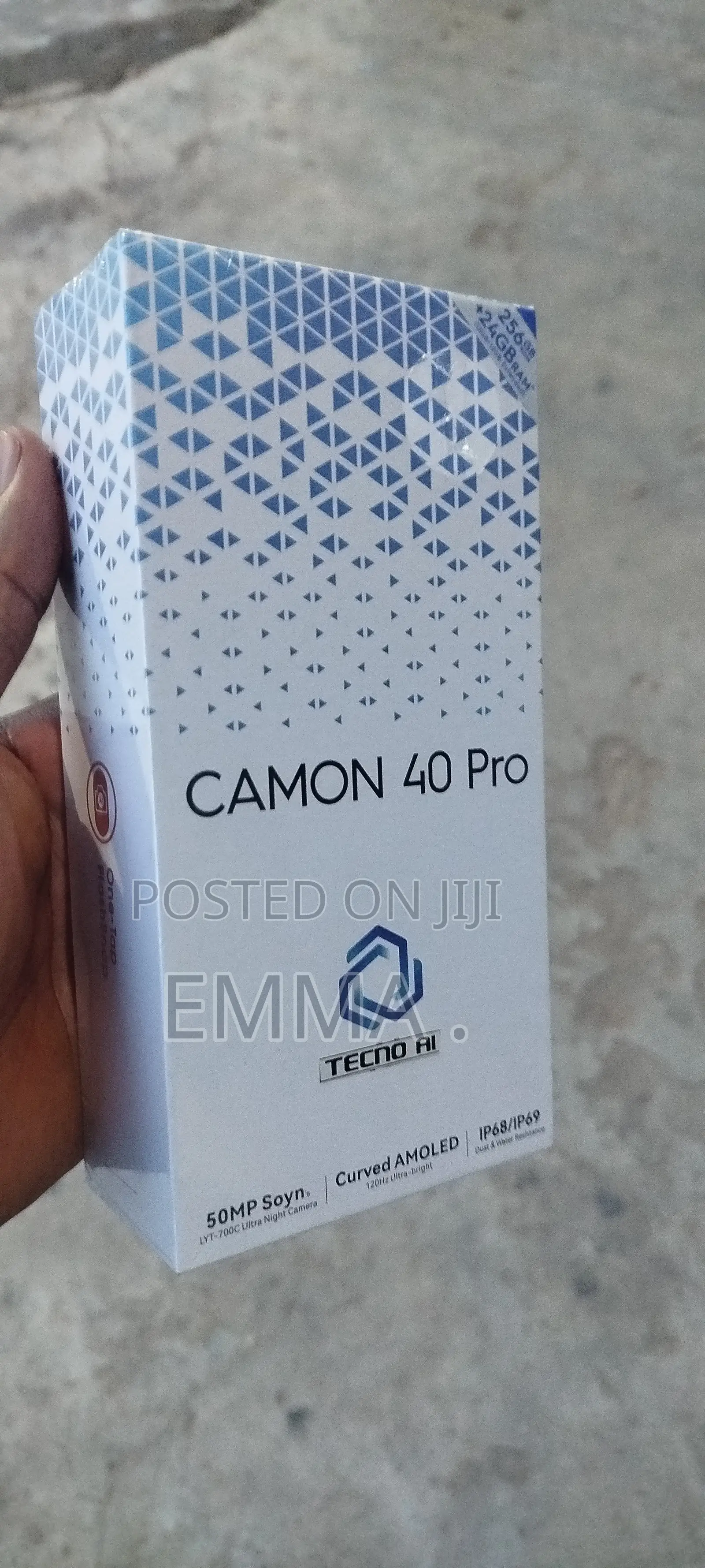 New Tecno Camon 40 Pro 4G 256 GB Gold