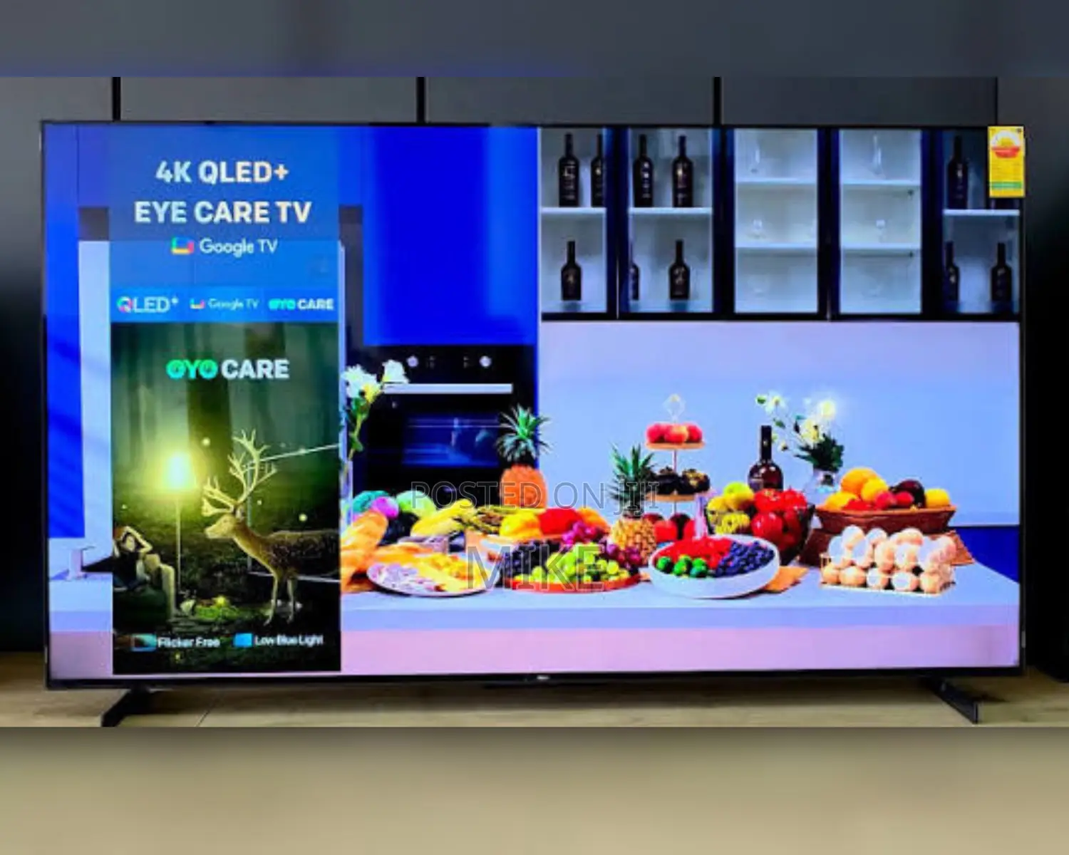 Hilbery 65inch Ai Smart Qled Google Tv