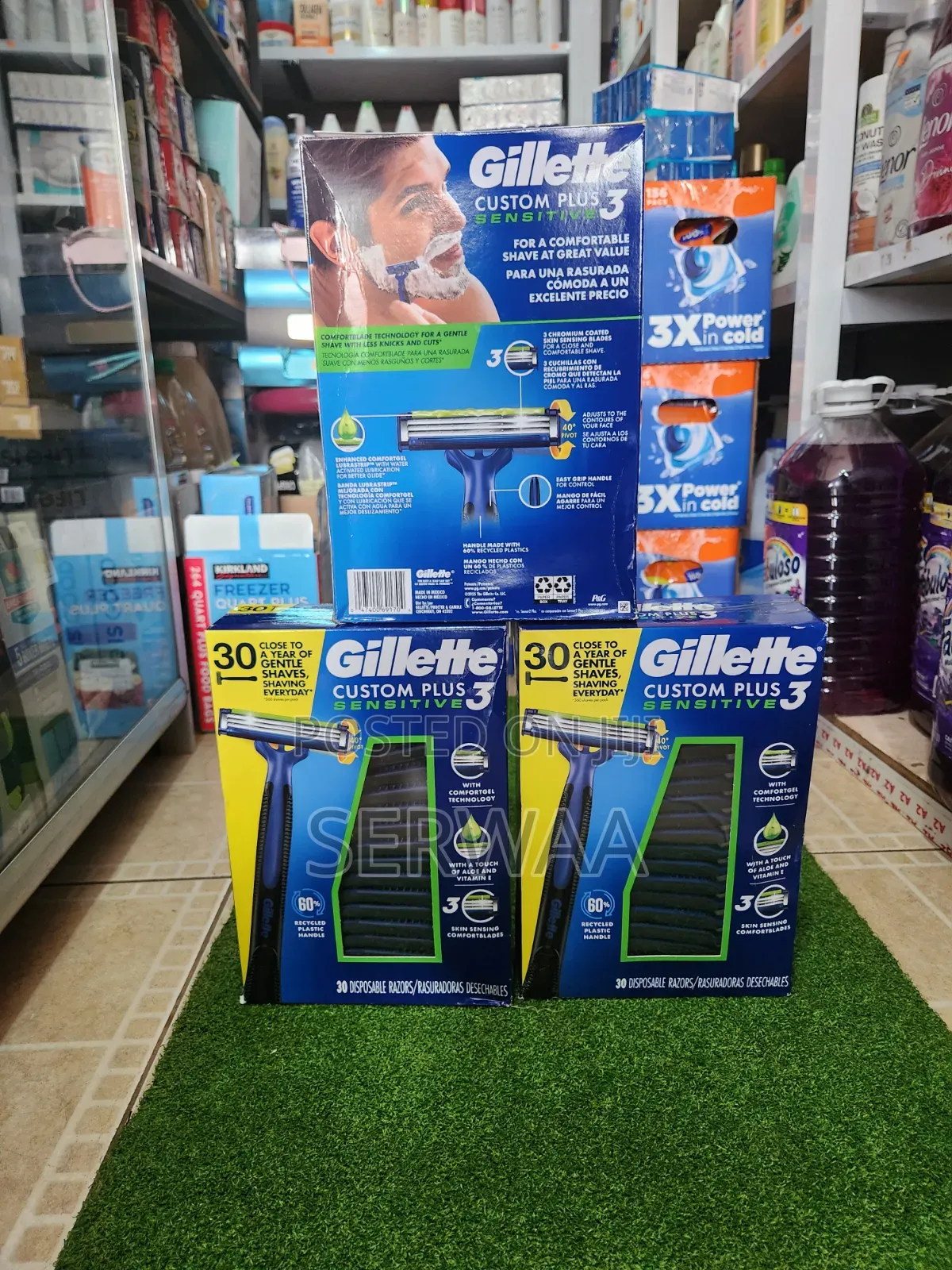 Gillette Custom Plus Sensitive