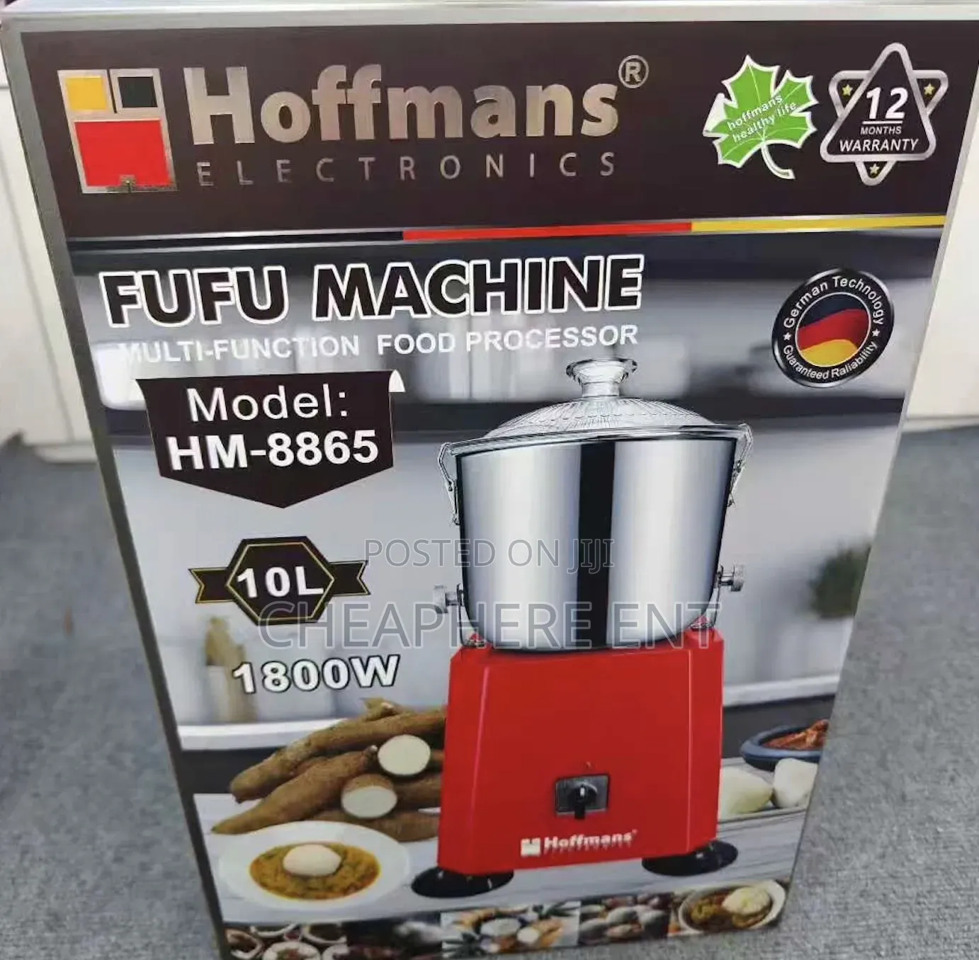 Hhoffmans Fufu Blender