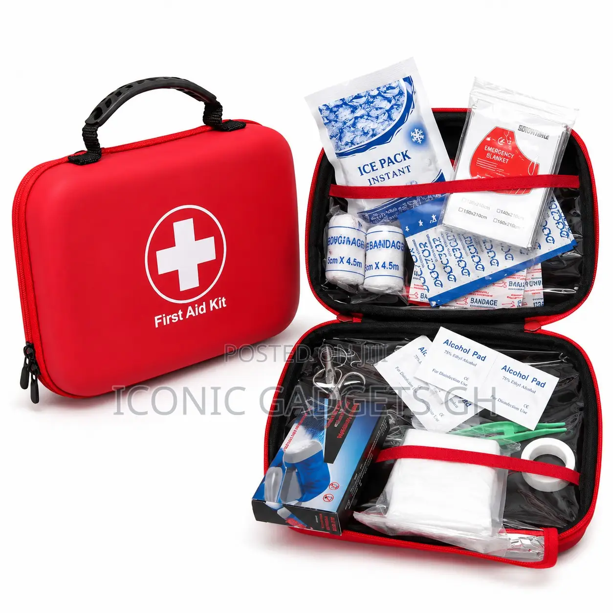 Portable First Aid Kit / Emergency Medical Supplies
