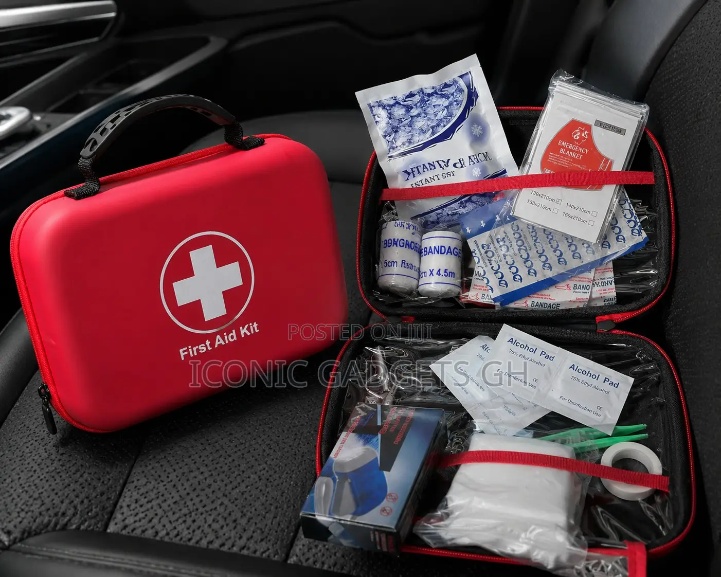 Portable First Aid Kit / Emergency Medical Supplies