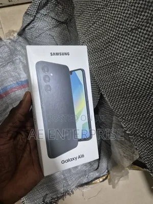 New Samsung Galaxy A16 256 GB Black