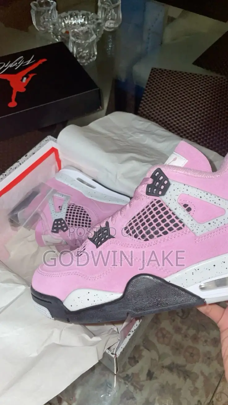 Air Jordan 4 Retro "Orchid" - Premium Pink Suede
