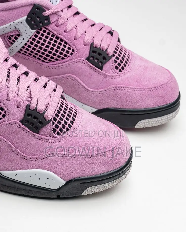 Air Jordan 4 Retro "Orchid" - Premium Pink Suede