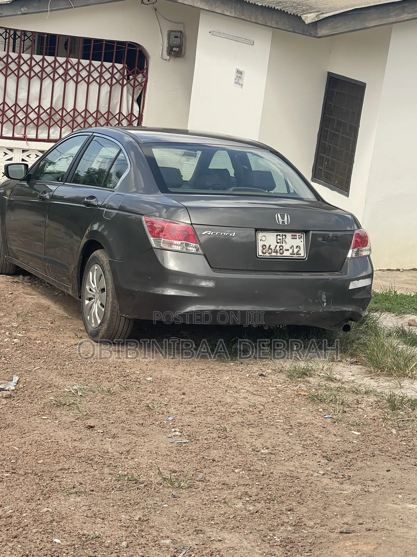 Honda Accord 2.4 2009 Gray