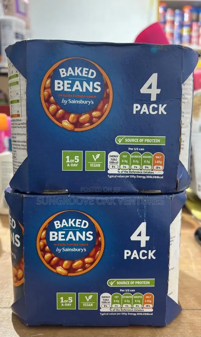Baked Beans 1*4 by Sainsbury's