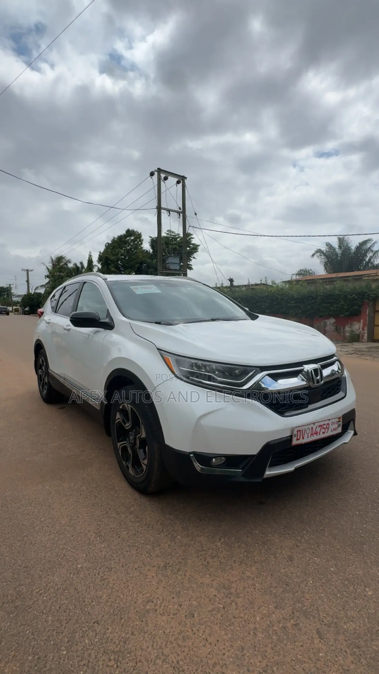 Honda CR-V Touring AWD 2019 White