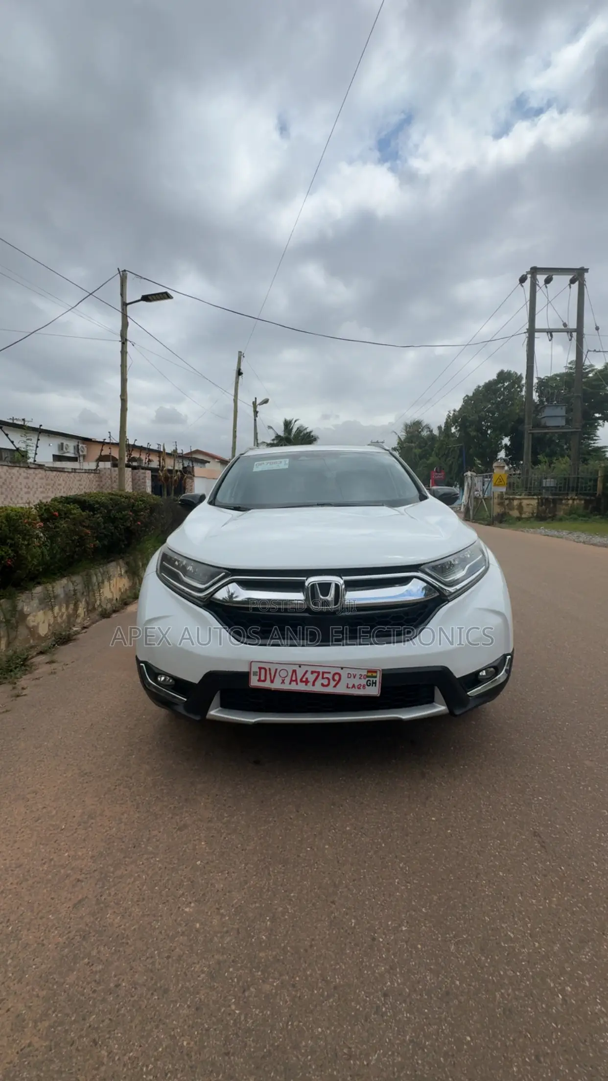 Honda CR-V Touring AWD 2019 White
