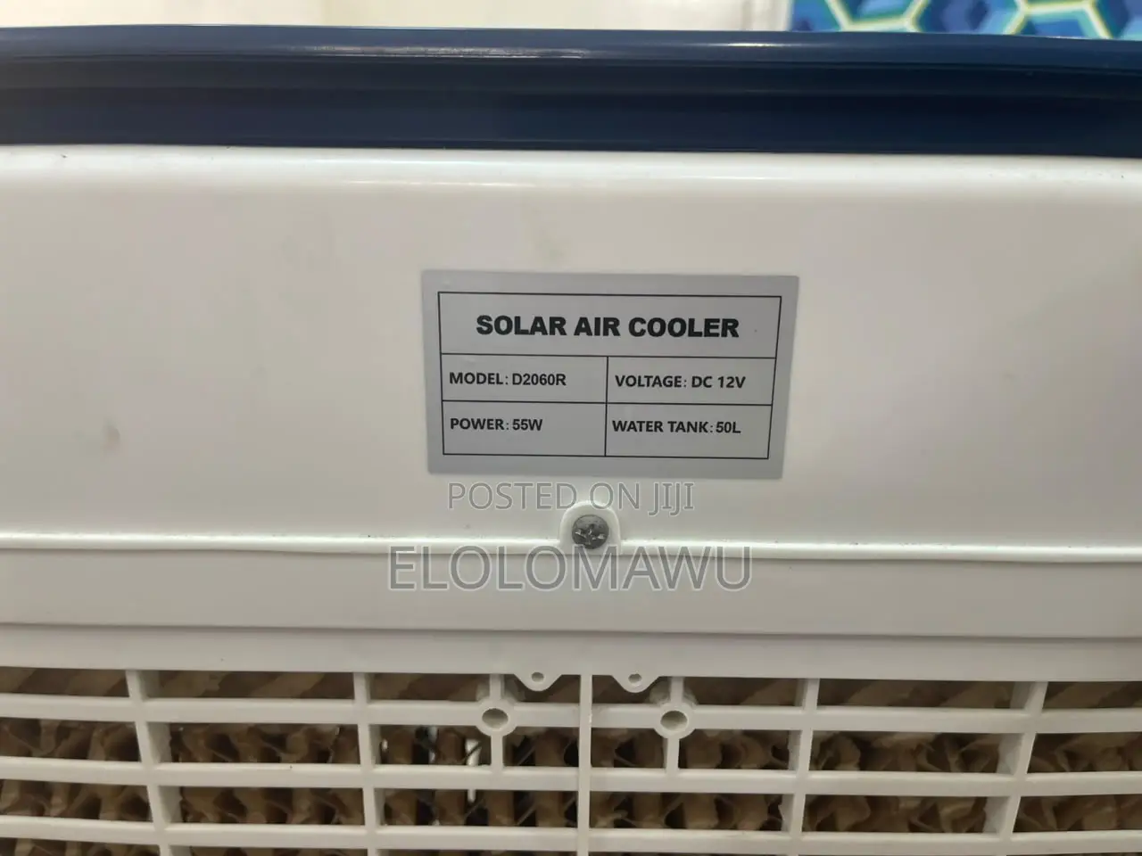 Solar Air Cooler