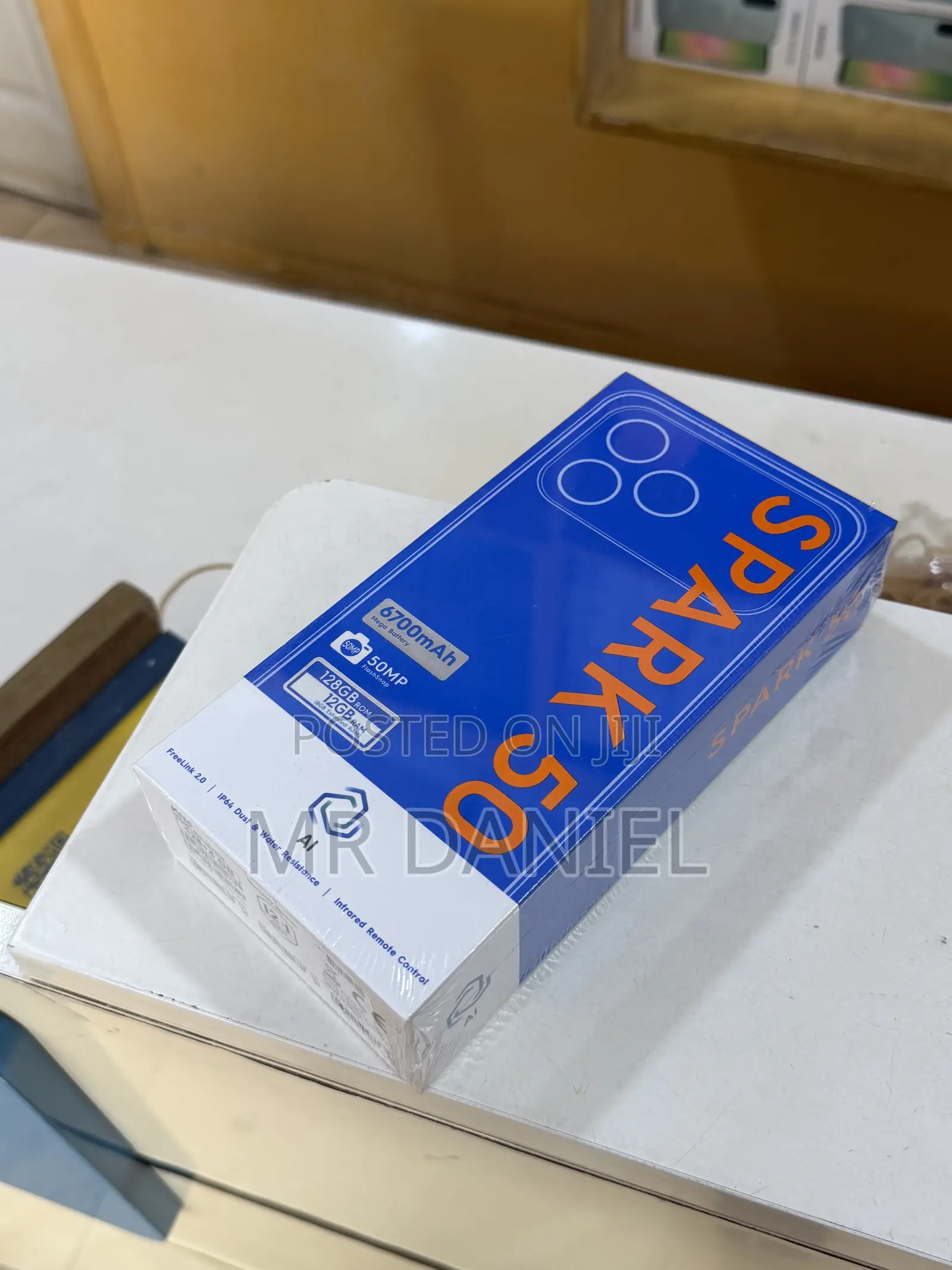New Tecno Spark 50 128 GB Gray