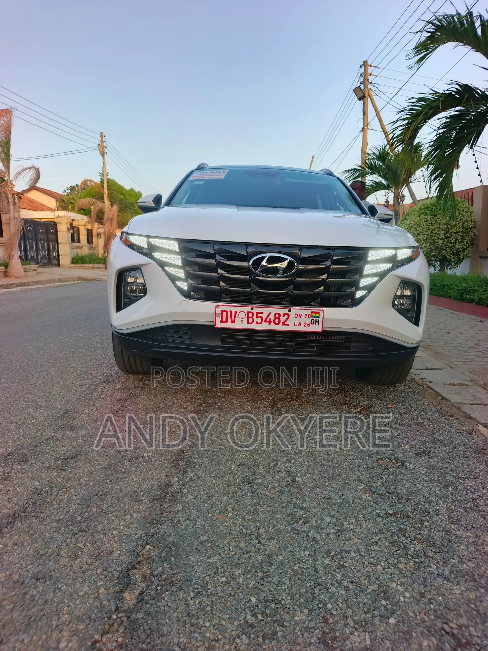Hyundai Tucson Hybrid 2023 White