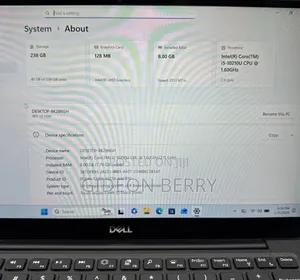 Laptop Dell XPS 13 8GB Intel Core i5 SSD 256GB