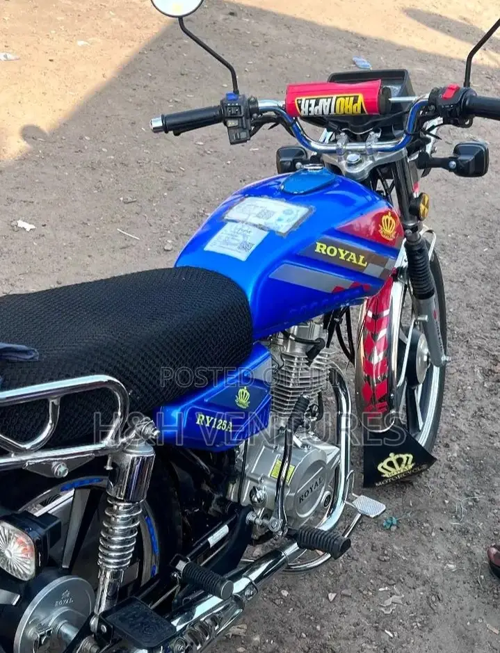 Royal Motorcycle 2025 Blue