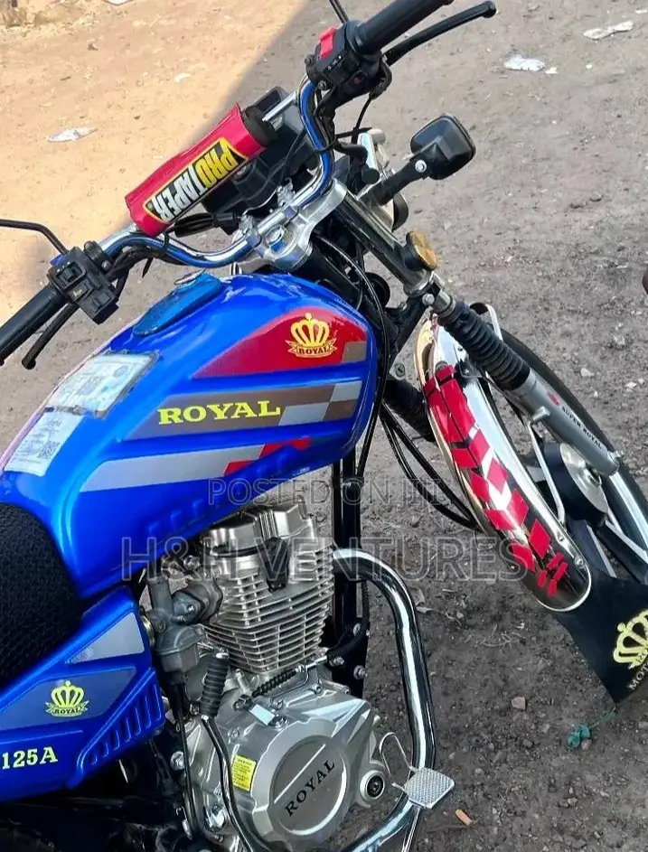 Royal Motorcycle 2025 Blue
