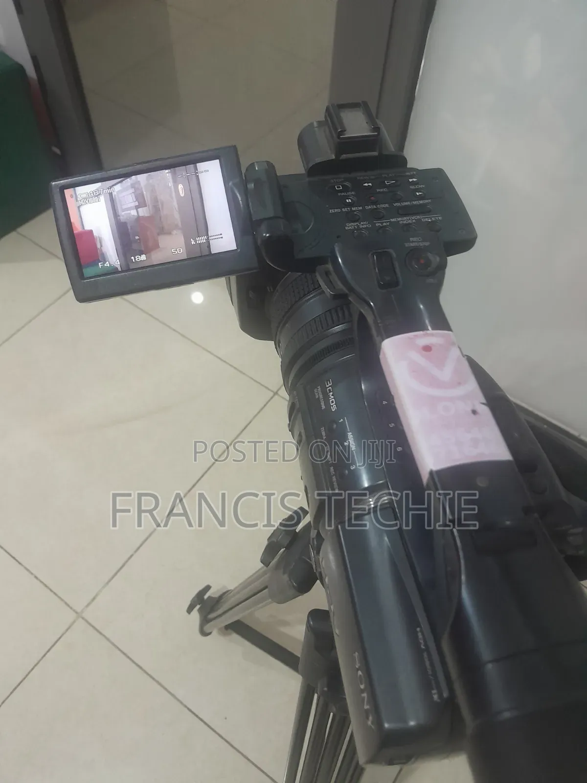 Live Streaming Sony Camcorder