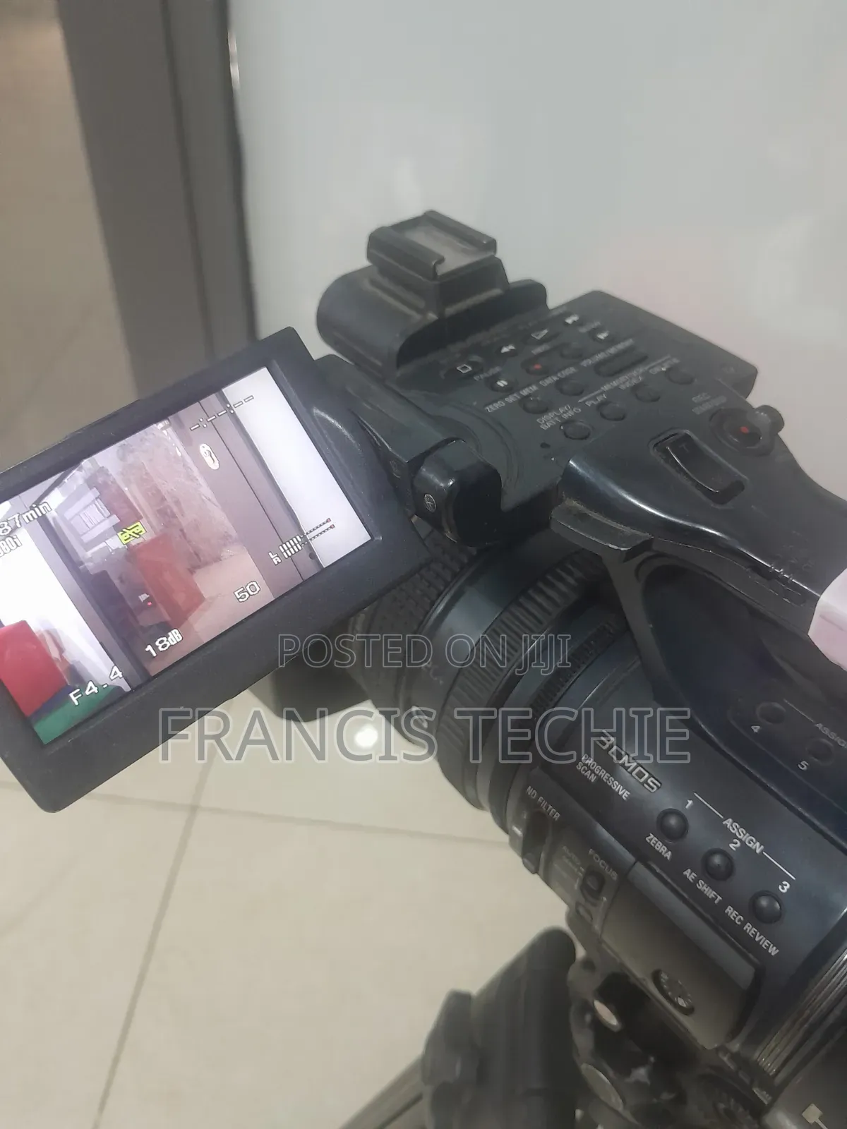 Live Streaming Sony Camcorder