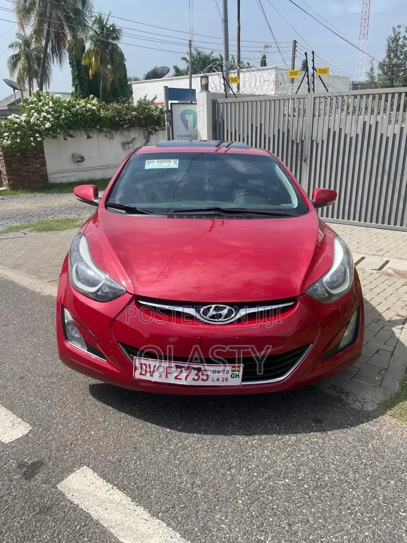 Hyundai Elantra Value Edition Sedan FWD (1.8L 4cyl 6A) 2016 Red