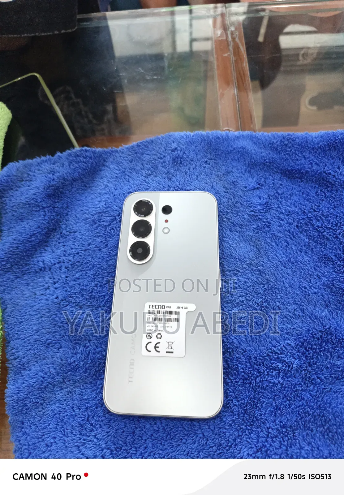 Tecno Camon 50 256 GB Gray