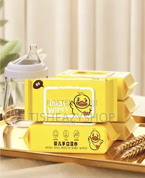 Baby , Hand and Mouth Cleaning Wipse(10pcs in a Pack)