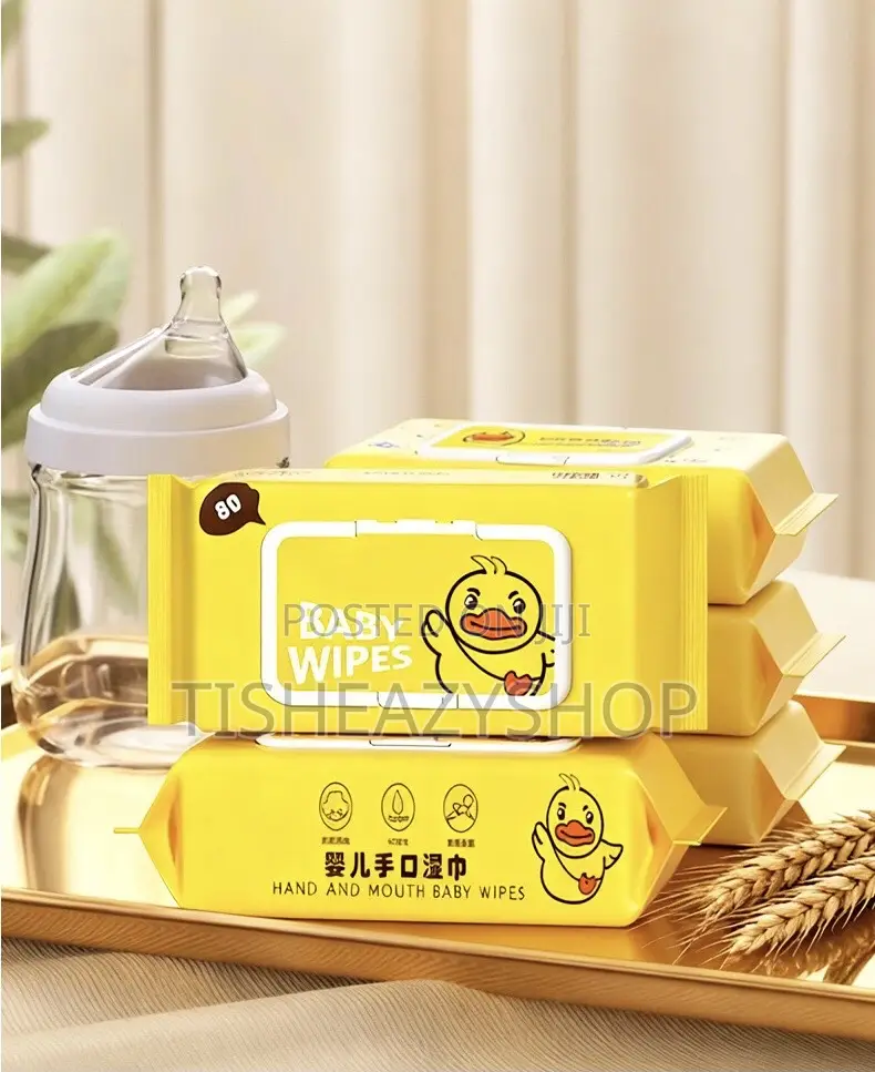 Baby , Hand and Mouth Cleaning Wipse(10pcs in a Pack)