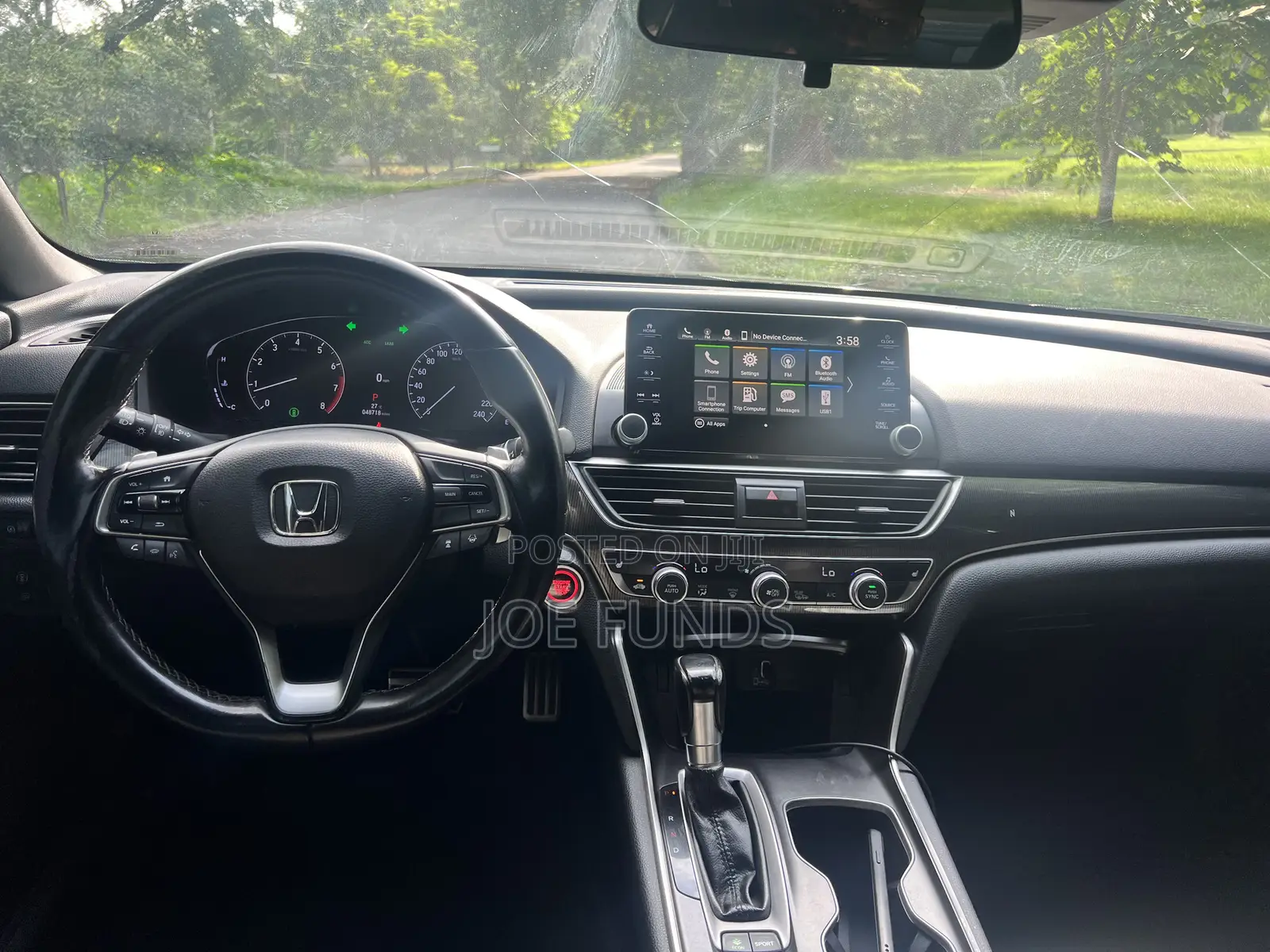 Honda Accord Sport (1.5L 4cyl Turbo 6M) 2019 Black