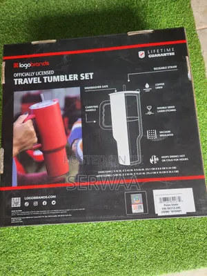 Logo Brands Travel Tumbler Set