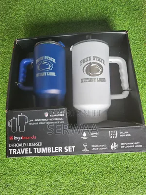 Logo Brands Travel Tumbler Set